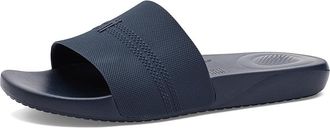 FitFlop Iqushion Pool Slides Mens Wedge Shoes Midnight Navy : 12.5 M (D), Rubber