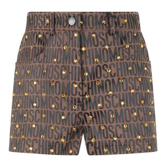 Moschino Donna, Pantaloncini, Marrone, S, new