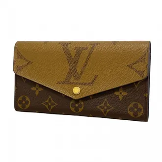 Louis Vuitton Brown Long Wallet (Bi-Fold) (Pre-Owned)