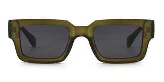 Hanukeii Islander HK-A01-24M03C03 Mens Sunglasses Green Size Standard