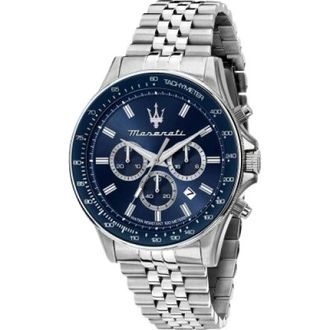 Maserati Horloges - Heren - Accessoires - Blauw - Maat: ONE Size