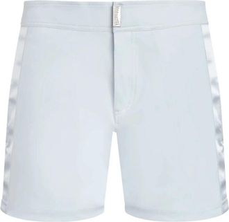 Vilebrequin Flat belt Swim Shorts Tailoring - Heren - Strandmode - Wit - XL - Badmode