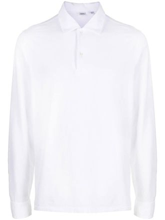 Aspesi Polo con maniche lunghe - Bianco