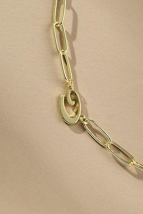 Uncommon James Cursive Initial Monogram Necklace