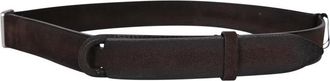 Orciani Belts, male, Brown, Size: ONE SIZE Suede Leather Belt