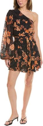 Hemant & Nandita One-Shoulder Mini Dress