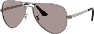 Ray-Ban RB3925 Aviator Max 004/53 Mens Sunglasses Gunmetal Size 58