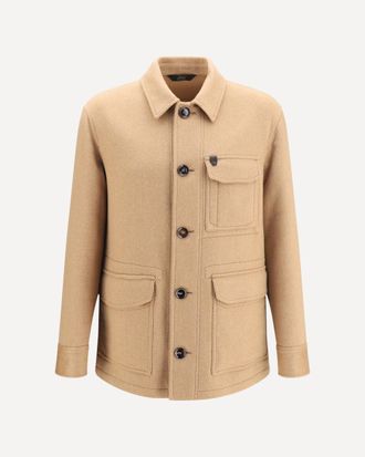 Brioni Workwear Cashmere Jacket Male S