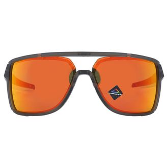 Oakley Castel Prizm Ruby Rectangular Mens Sunglasses OO9147 914705 63