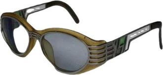 Saint Laurent Pre-owned Metalen Zonnebril - Dames - Vintage Accessoires - Veelkleurig - ONE Size - Vintage