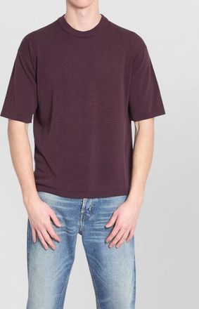 Roberto Collina cotton jersey crew neck short sleeve t shirt