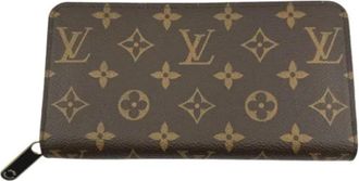 Louis Vuitton Pre-owned Wallets, female, Brown, Size: ONE SIZE Pre-owned Canvas Wallet