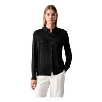 Guess Annamaria Shirt - Dames - Blouses & Shirts - Zwart - Maat: L Zijde