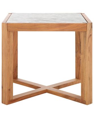 Safavieh Couture Bernardi Marble Top Accent Table