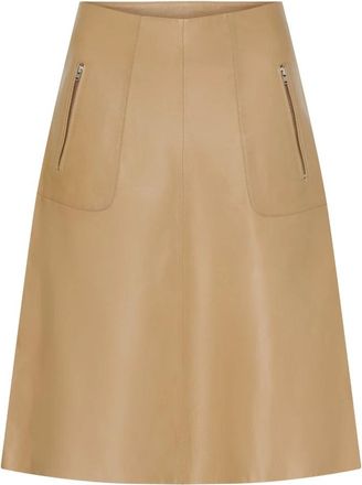 BTF-CPH Falda Midi L&iacute;nea A - Skirts - Mujer - Beige - 2XL