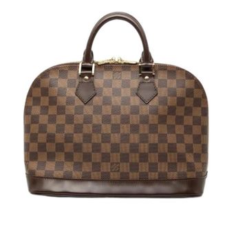 Louis Vuitton Pre-owned Handbags, female, Brown, Size: ONE SIZE Pre-owned Alma PM