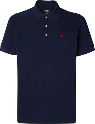 Fendi Logo Polo Shirt