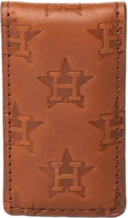 Lusso Lusso Brown Houston Astros Sammy Magnetic Money Clip at Nordstrom
