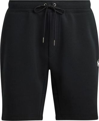 Polo Ralph Lauren Trainingsshorts met trekkoord en logodetail - Zwart