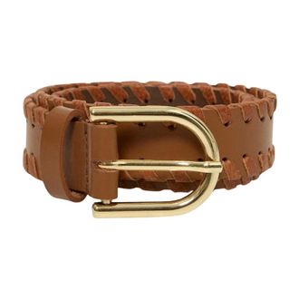 Ichi Ichi - Riem - Dames - Accessoires - Bruin - Maat: 100 CM Poliester