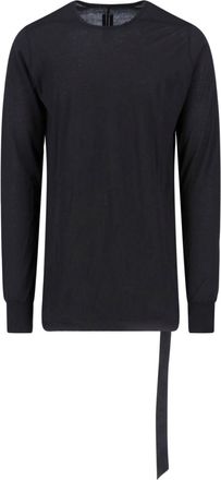 Rick Owens T-Shirt Con Laccio