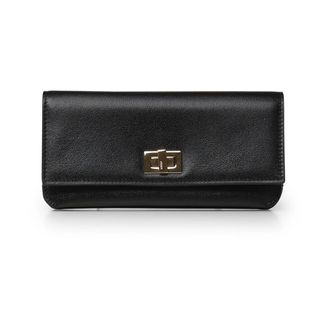 Fendi Way Continental Wallet - female - Fendi - Wallets & Cardholders - Black - ONE SIZE - Accessories
