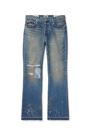 Gallery Dept. Dagger Bootcut Distressed Patchwork Jeans