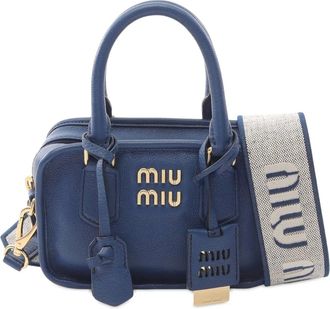 Miu Miu Borsa a tracolla Arcadie in pelle 2010-2025 - Blu