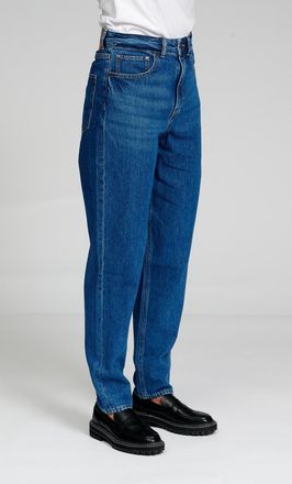 Perform Collection De Originele Performance Mom Jeans - Medium Blauwe Denim
