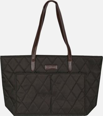 Barbour Womens Quilted Womens Tote Bag - Black - Size: ONE size