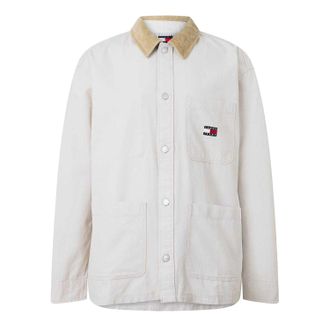 Tommy Jeans Heren Overhemd (Beige)