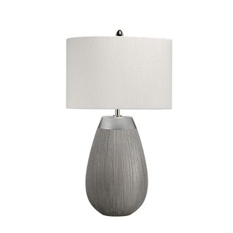 Netlighting Harrow 1 Light Table Lamp Silver