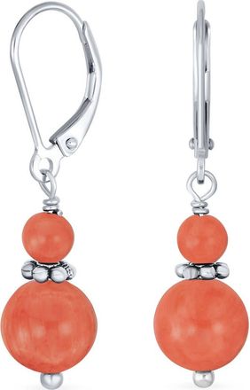 Bling Jewelry Resin Drop Earrings in Orange at Nordstrom Rack