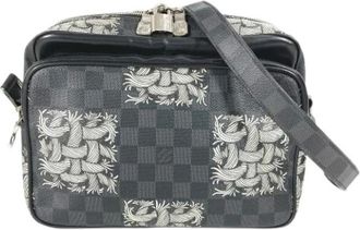 Louis Vuitton Pre-owned Cross Body Bags, male, Black, Size: ONE SIZE Pre-owned Vintage Cross Body Bag