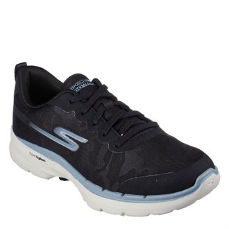 Skechers Womens Gowalk6 Ld99 in Black/Blue - Size UK 3.5