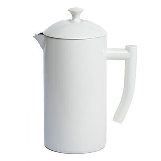 Frieling Double-Walled Stainless Steel French Press Coffee Maker, 34 fl oz in Snow White at Nordstrom