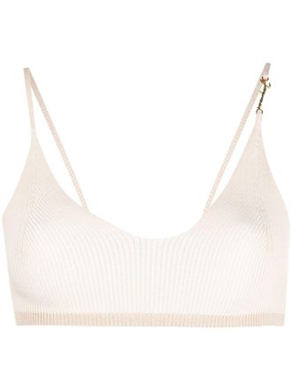 Jacquemus Cropped top - Beige
