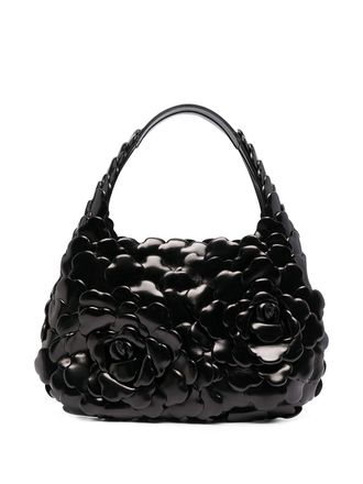 Valentino Garavani Borsa tote 03 Rose Edition Atelier piccola - Nero