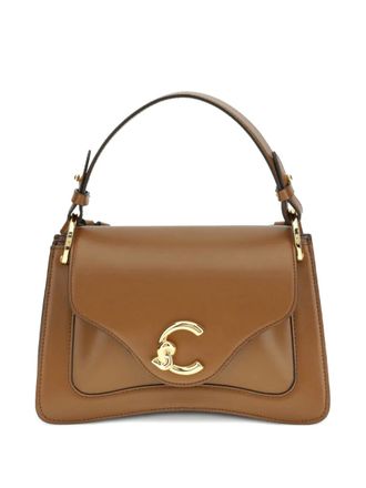 Coccinelle Kleine C-Me leren shopper - Bruin