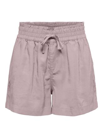 Only Shorts ONLY ONLARIS LIFE PULL UP SHORTS WVN CC, Damen, Gr. XL, N-Gr, burnished lila, Web, Obermaterial: 93% Viskose, 7% Polyester, unifarben, regular 