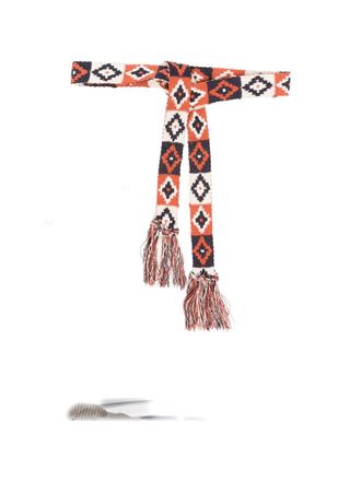 Pierre-Louis Mascia Printed Silk Belt