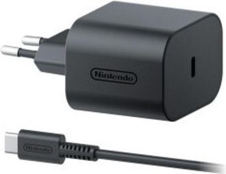 No Brand Nintendo 10015096 Cargador De Dispositivo M&oacute;vil Consola De Juegos Port&aacute;til Negro Corriente Alterna Interior