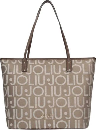 Liu Jo Evrim M Tote - Dames - Tassen - Bruin - Maat: ONE Size Leer