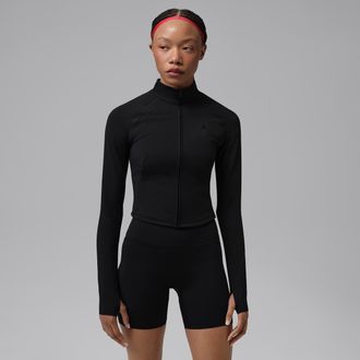 Nike Jordan Womens Jordan Sport Flightweight Dri-FIT Jacket in Black | IM8590-010