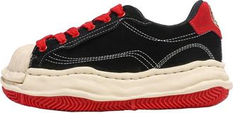 Generic Casual Thick Soled Sneakers with Comfortable and Breathable Leather Panels Suitable for Couples Casual Sportswear (Black,5.5)