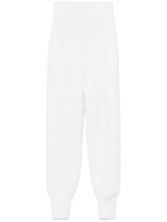 Chlo&eacute; knitted trousers - White