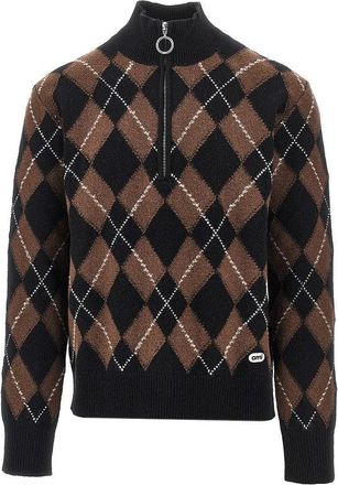 Ami Argyle wool sweater Man XL