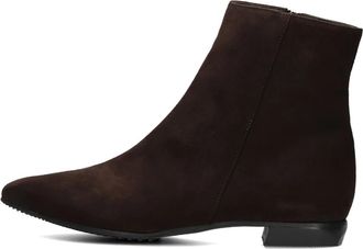 Brunate Bruine Su&egrave;de Enkellaarsjes voor Dames - Dames - Enkellaarsjes - Bruin - 39 1/2 EU - Su&egrave;de - Schoenen