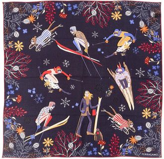 Ferragamo Silk Scarf