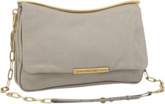Miu Miu Pre-owned Shoulder Bag - Dames - Vintage Schoudertas - Grijs - ONE Size - Leer - Vintage